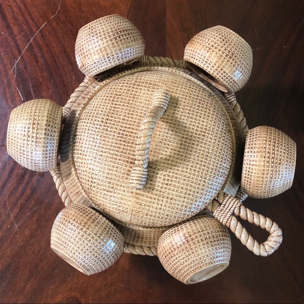 Ceramic Bowl and Cups